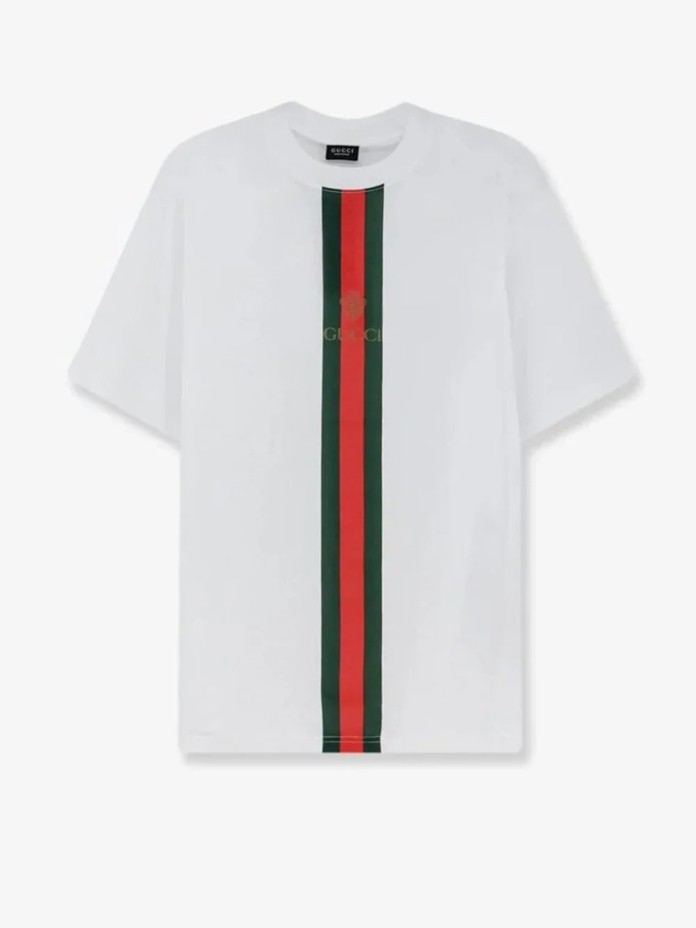 Gucci T-Shirt With Web Detail Tag Size L Men